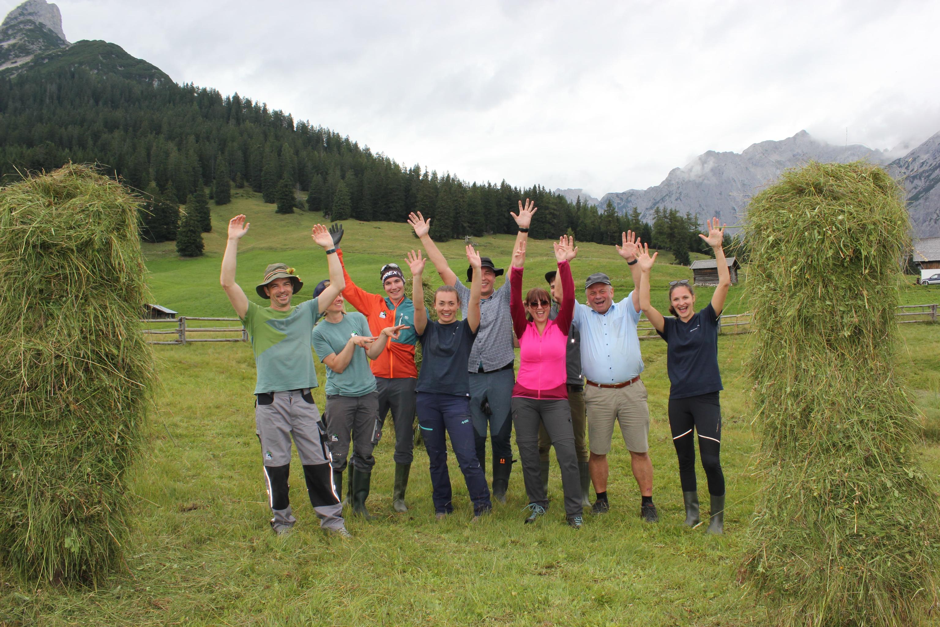 Gruppenbild Mitmachtag-Karwendel