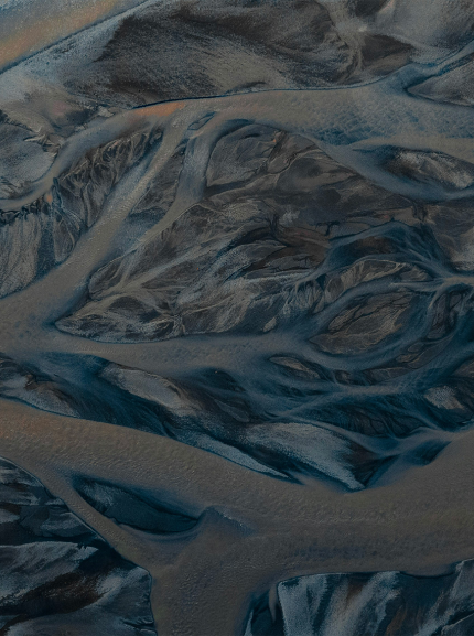 Abstract image of mountains