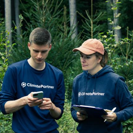 Projektentwickler im Feld