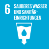 SDG 6 Sauberes Wasser und Sanitäreinrichtungen