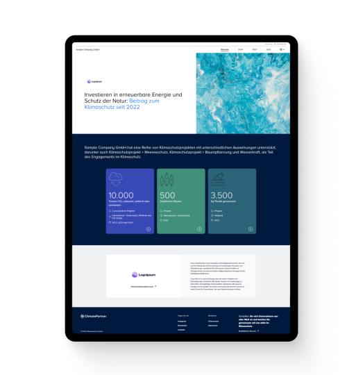 tablet transparency page