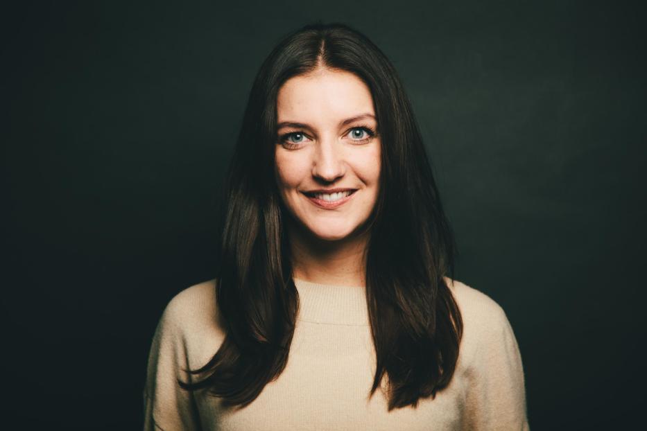 Portrait einer lächelnden Frau