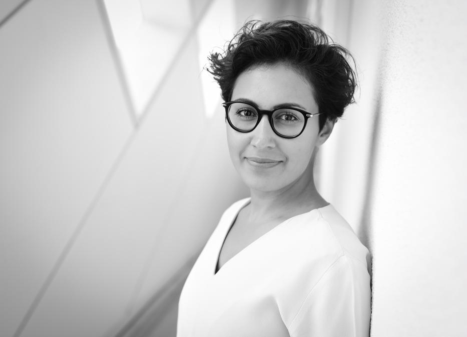 Portrait einer lächelnden Frau
